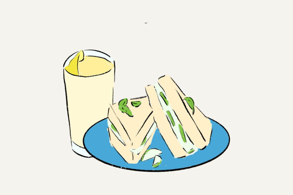 Gin and Tonic Tea Sandwiches