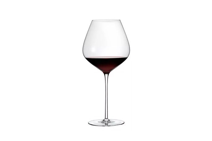 Wine Enthusiast Aria Pinot Noir Handblown Wine Glass