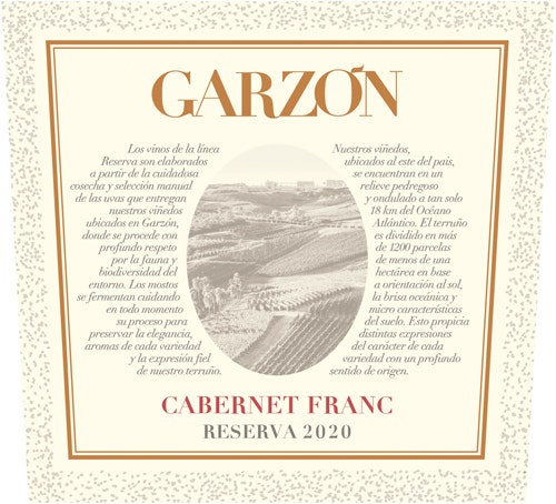 Bodega Garzón 2020 Reserva Cabernet Franc (Maldonado)