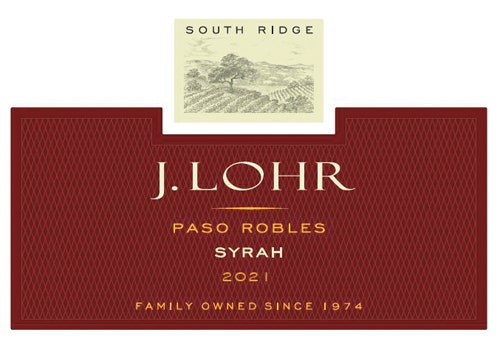 J. Lohr 2021 South Ridge Syrah (Paso Robles)